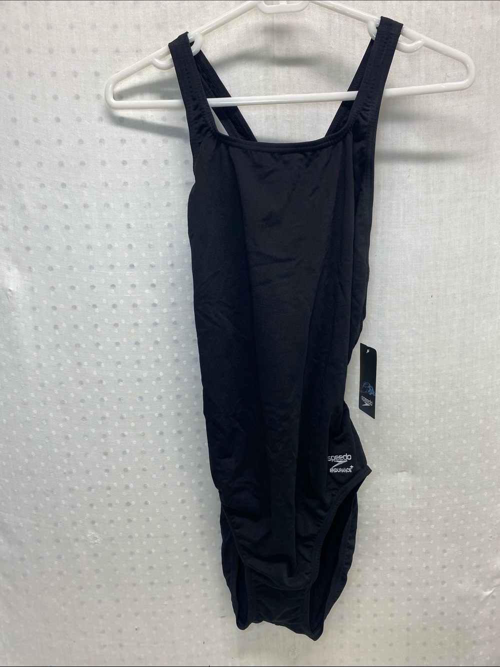 Speedo Endurance+ One Piece Swimsuit Women’s US Size 14/40 Black Racerback